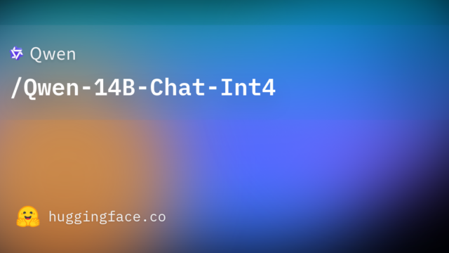 Qwen/Qwen-14B-Chat-Int4