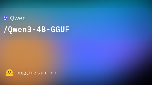 Qwen/Qwen3-4B-GGUF