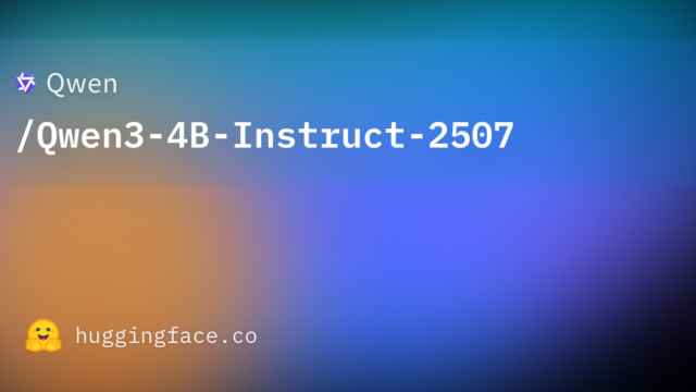 Qwen/Qwen3-4B-Instruct-2507