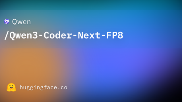 Qwen/Qwen3-Coder-Next-FP8