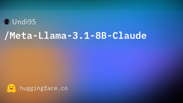 Undi95/Meta-Llama-3.1-8B-Claude
