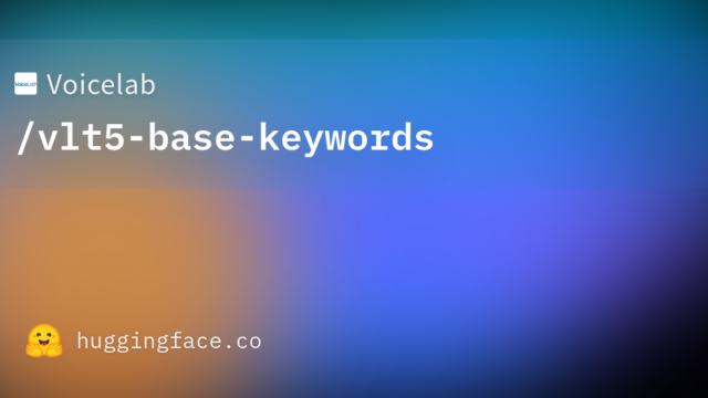 Voicelab/vlt5-base-keywords