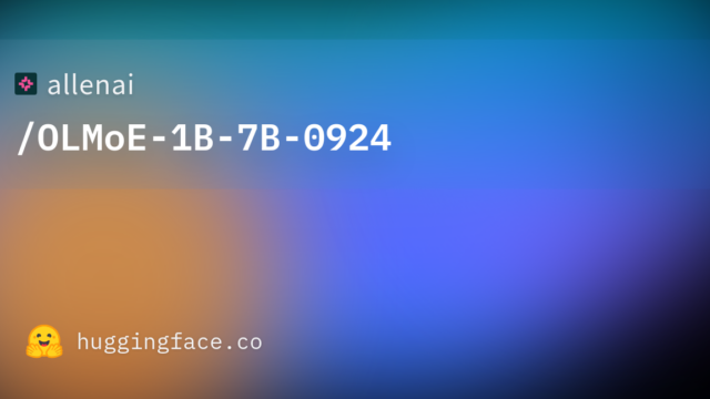 allenai/OLMoE-1B-7B-0924