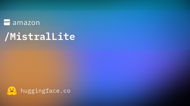 amazon/MistralLite