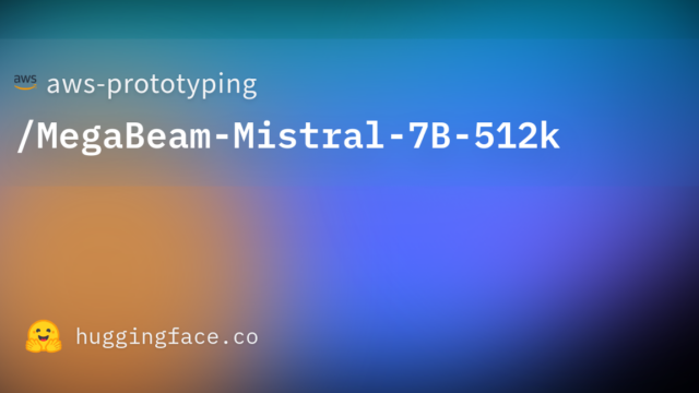 aws-prototyping/MegaBeam-Mistral-7B-512k