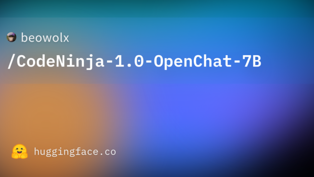 beowolx/CodeNinja-1.0-OpenChat-7B