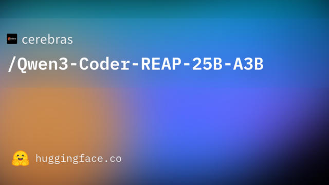 cerebras/Qwen3-Coder-REAP-25B-A3B