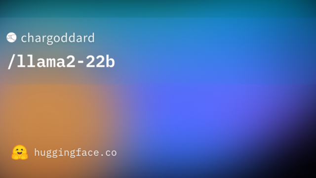 chargoddard/llama2-22b