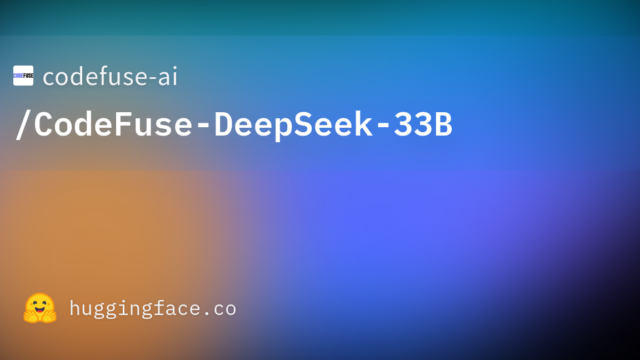codefuse-ai/CodeFuse-DeepSeek-33B