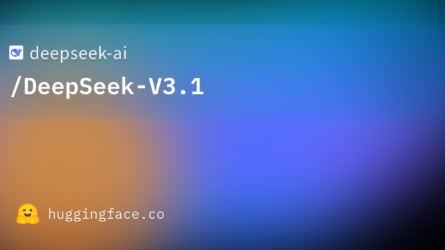 deepseek-ai/DeepSeek-V3.1