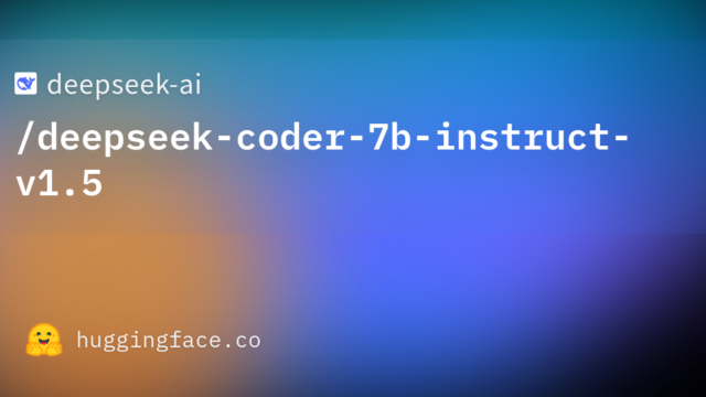 deepseek-ai/deepseek-coder-7b-instruct-v1.5
