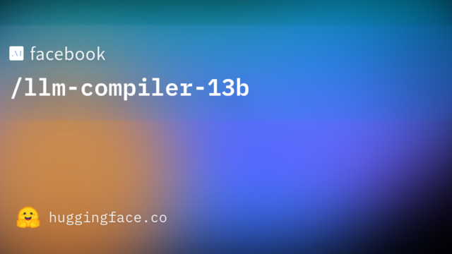 facebook/llm-compiler-13b