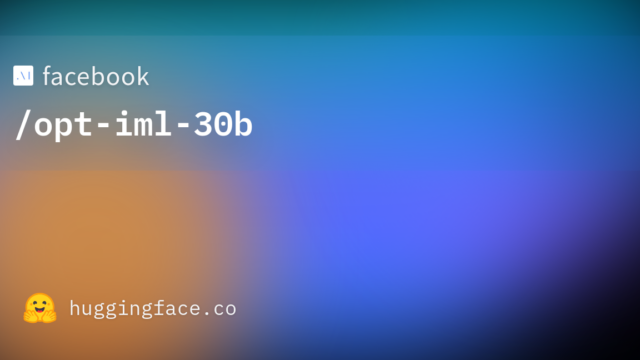 facebook/opt-iml-30b