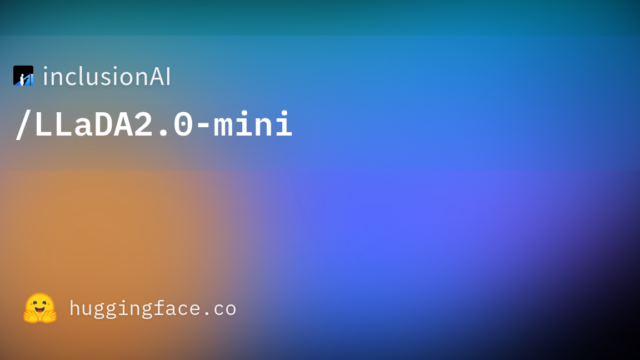inclusionAI/LLaDA2.0-mini
