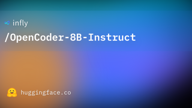 infly/OpenCoder-8B-Instruct