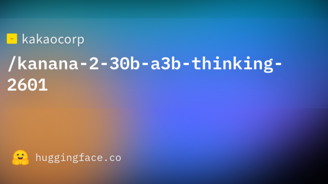 kakaocorp/kanana-2-30b-a3b-thinking-2601
