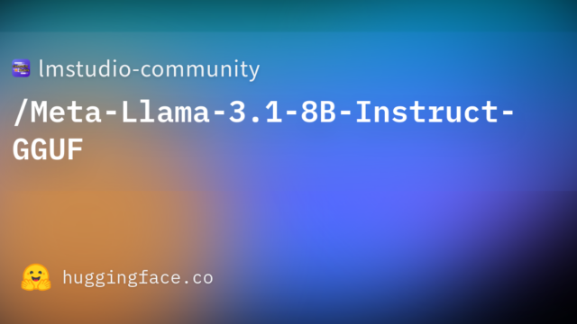 lmstudio-community/Meta-Llama-3.1-8B-Instruct-GGUF