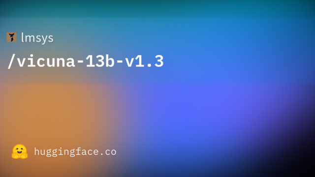 lmsys/vicuna-13b-v1.3