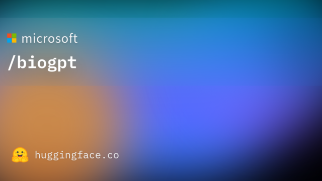 microsoft/biogpt