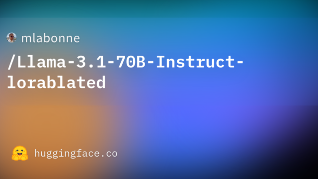 mlabonne/Llama-3.1-70B-Instruct-lorablated