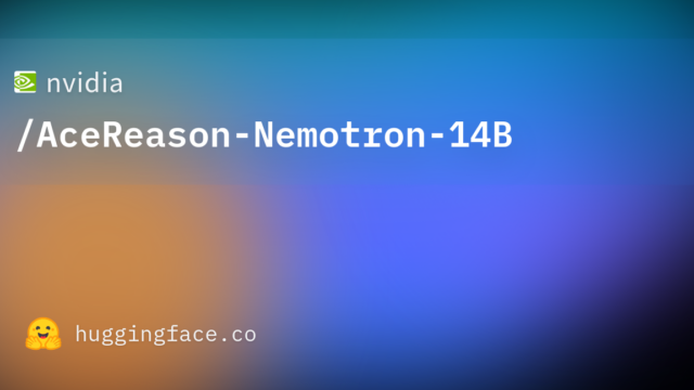 nvidia/AceReason-Nemotron-14B