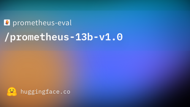 prometheus-eval/prometheus-13b-v1.0