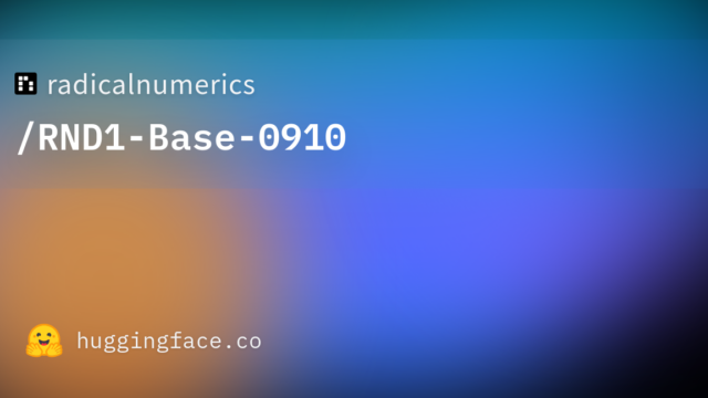 radicalnumerics/RND1-Base-0910