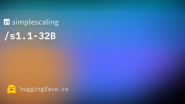 simplescaling/s1.1-32B