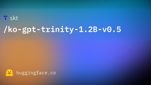 skt/ko-gpt-trinity-1.2B-v0.5