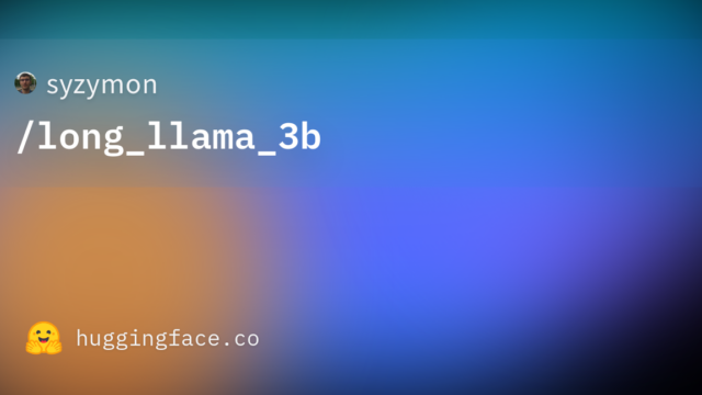 syzymon/long_llama_3b