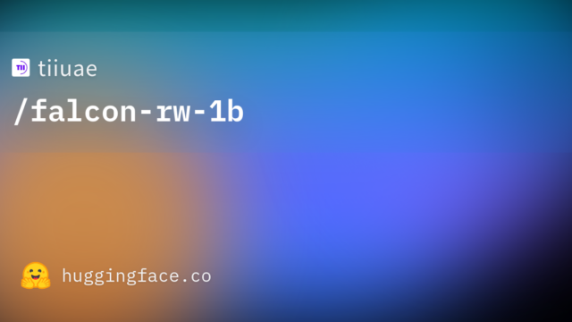 tiiuae/falcon-rw-1b