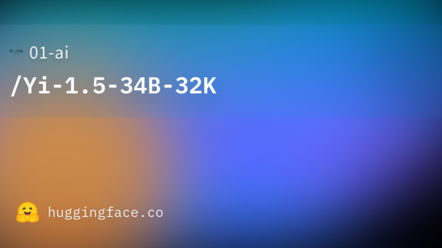 01-ai/Yi-1.5-34B-32K