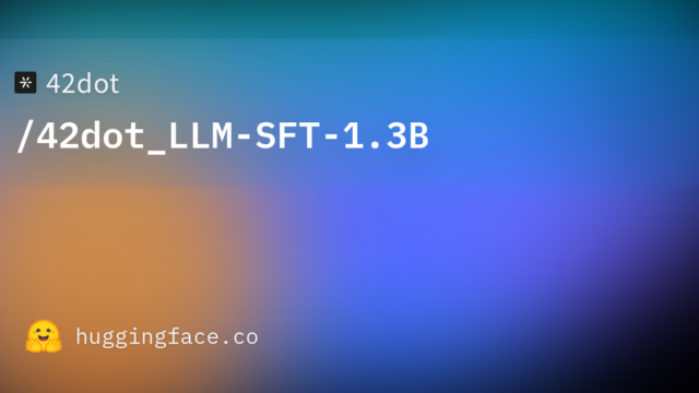 42dot/42dot_LLM-SFT-1.3B