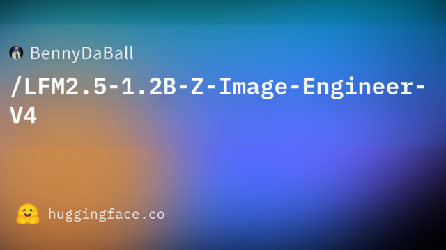 BennyDaBall/LFM2.5-1.2B-Z-Image-Engineer-V4