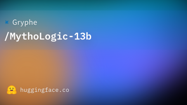 Gryphe/MythoLogic-13b