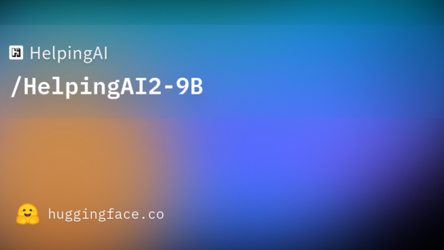 HelpingAI/HelpingAI2-9B
