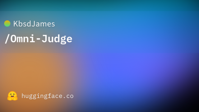 KbsdJames/Omni-Judge