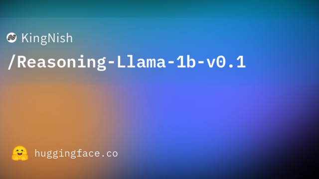 KingNish/Reasoning-Llama-1b-v0.1