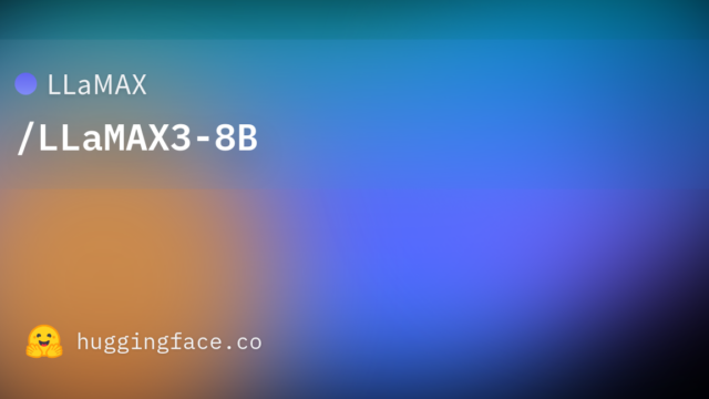 LLaMAX/LLaMAX3-8B
