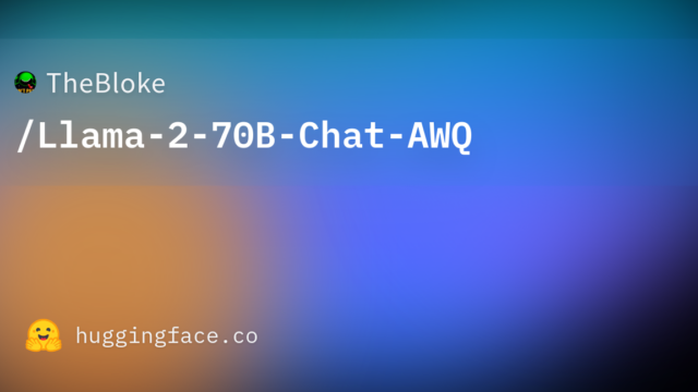 TheBloke/Llama-2-70B-Chat-AWQ