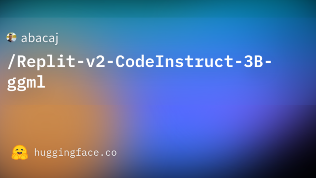 abacaj/Replit-v2-CodeInstruct-3B-ggml
