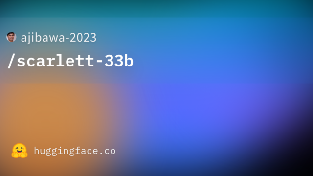 ajibawa-2023/scarlett-33b