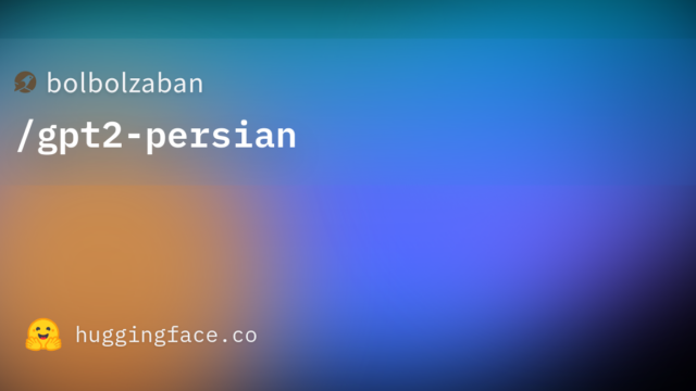 bolbolzaban/gpt2-persian
