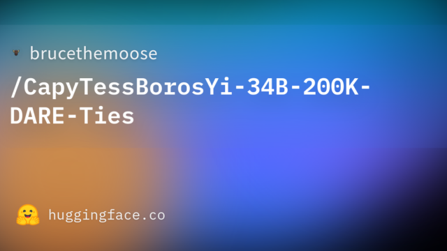 brucethemoose/CapyTessBorosYi-34B-200K-DARE-Ties