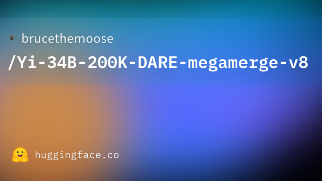brucethemoose/Yi-34B-200K-DARE-megamerge-v8