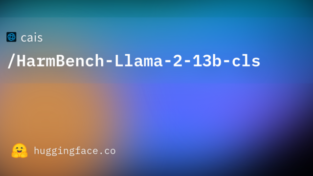 cais/HarmBench-Llama-2-13b-cls
