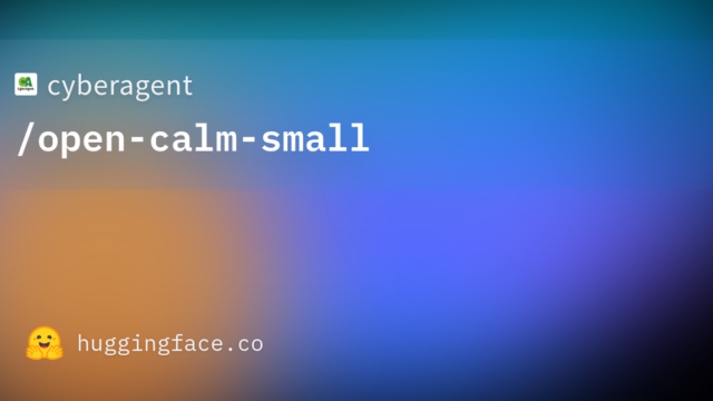 cyberagent/open-calm-small