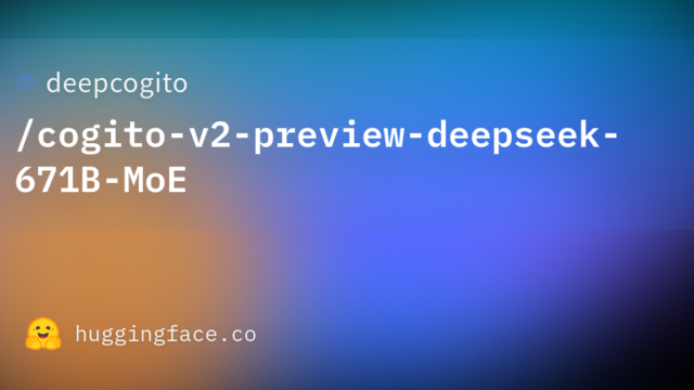 deepcogito/cogito-v2-preview-deepseek-671B-MoE