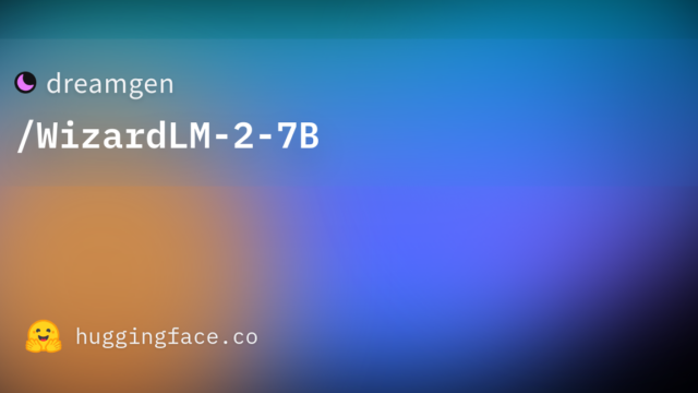 dreamgen/WizardLM-2-7B