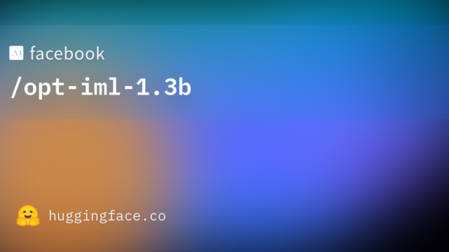 facebook/opt-iml-1.3b